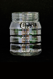 400ml Ribbed Jar