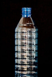 500ml Square Blue Bottle 28mm